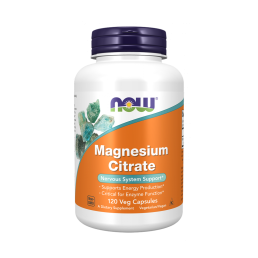 NOW Magnesium Citrate (120 вег.капс)