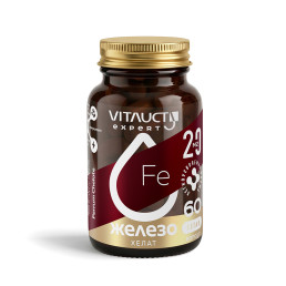 VITAUCT Железо хелат (60 вег.капс)